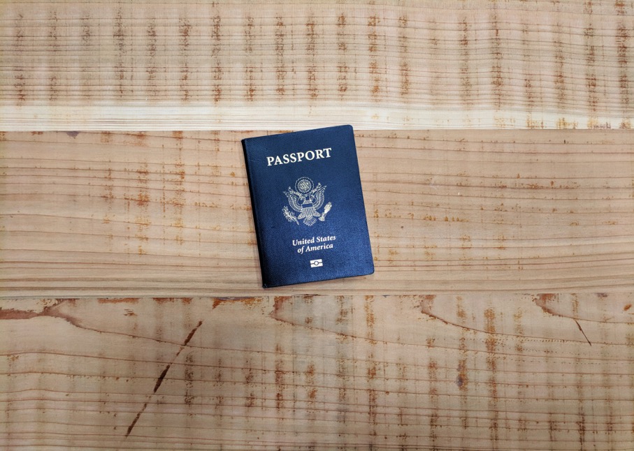 Passport Travel Wooden